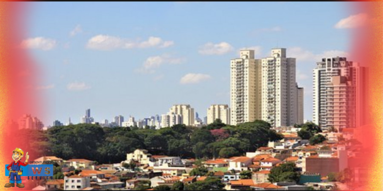 imagem do bairro de sapopemga visto do alto