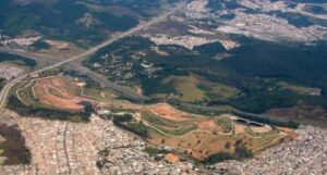 bairro de perus visto do alto