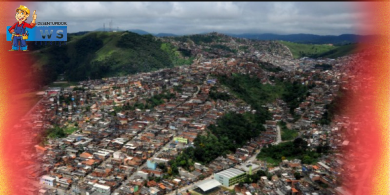 bairro de são mateus visto do alto com sua casa e ruas parque ao lado