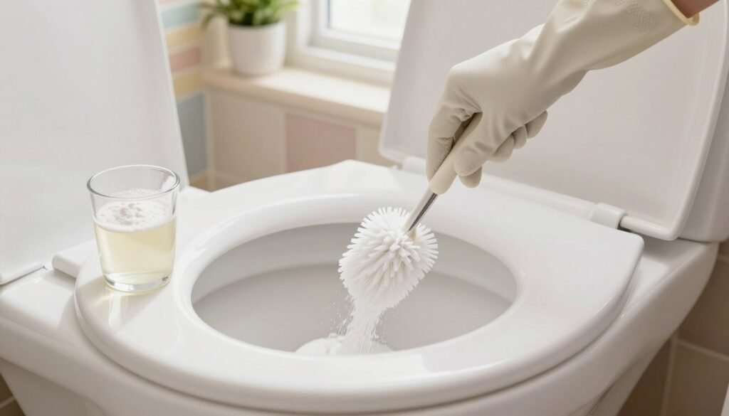 Como desentupir vaso com bicarbonato e vinagre