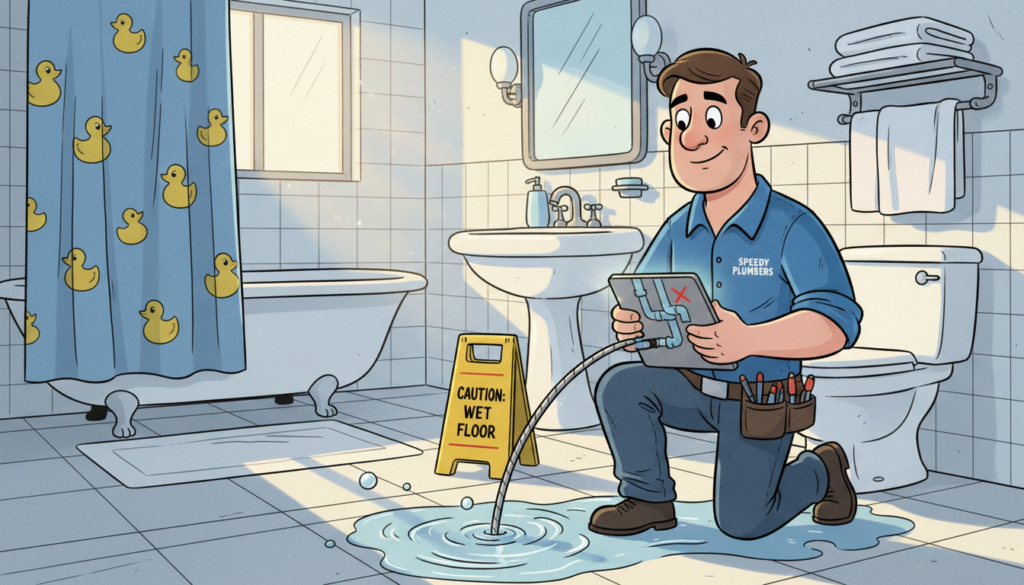 Entupimento vaso ou esgoto