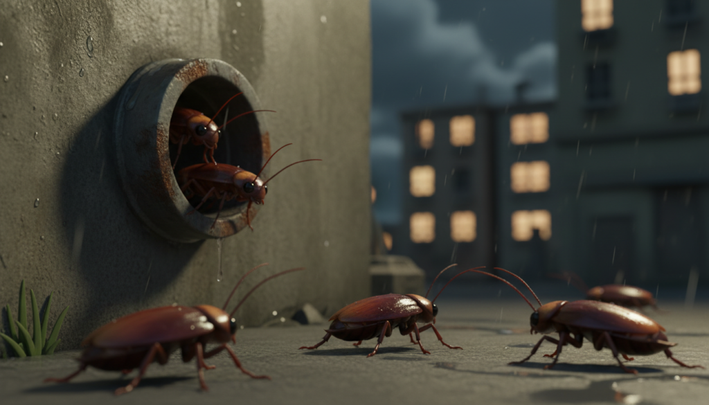 Limpeza na rede de esgoto