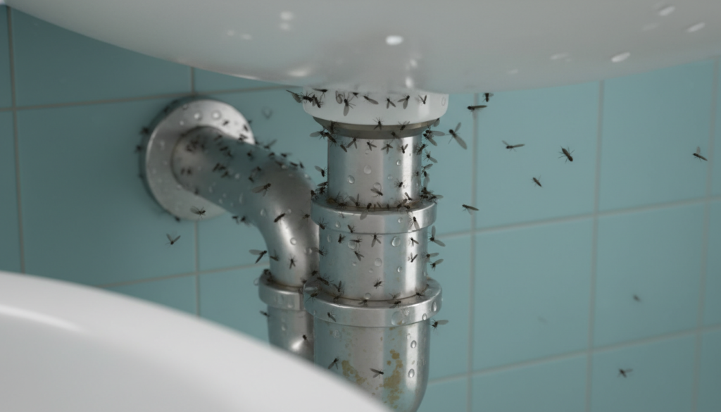 Mosquito de banheiro