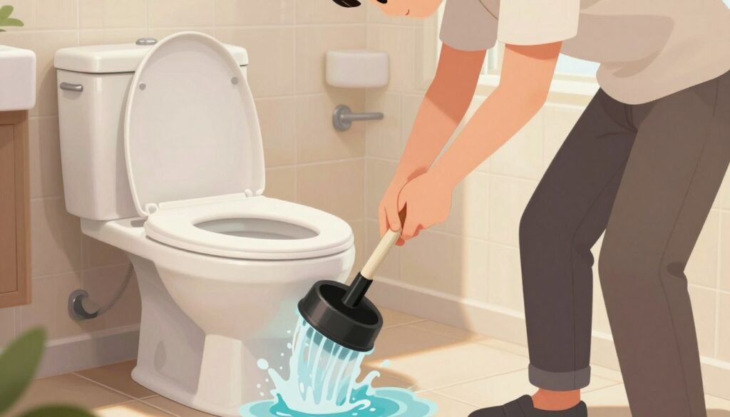 como desentupir vaso