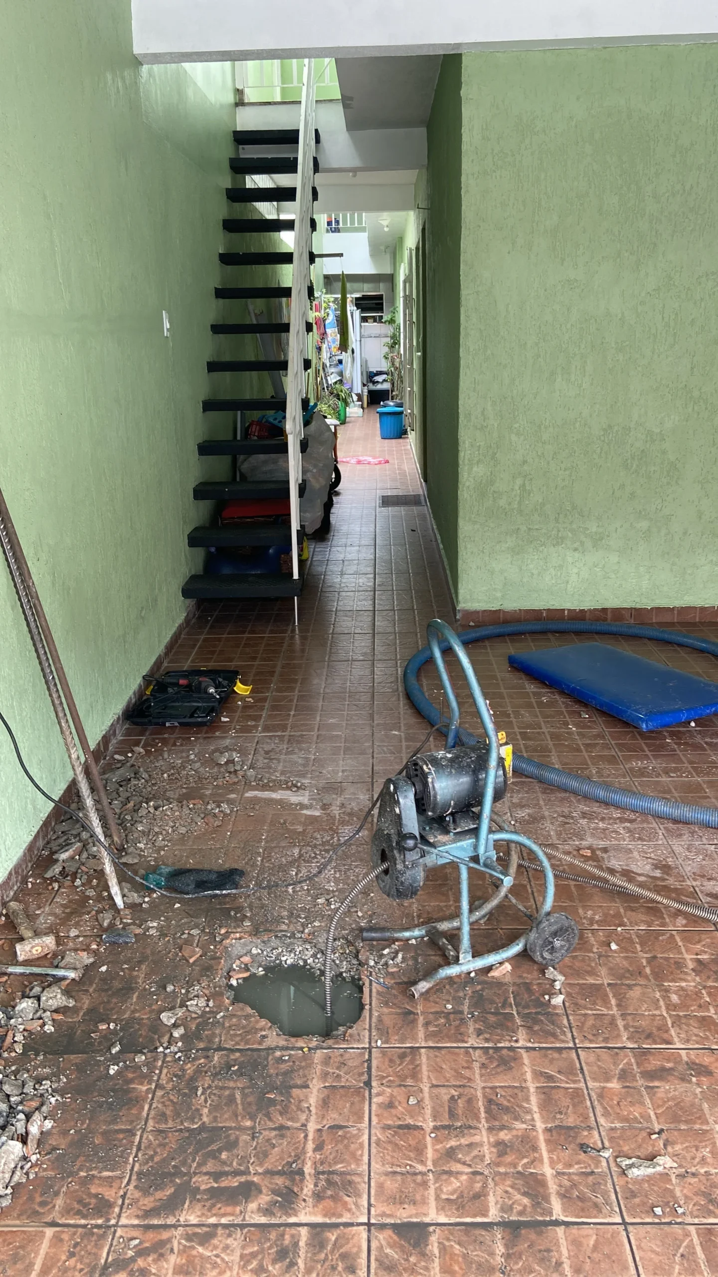 Desentupimento na Zona Sul